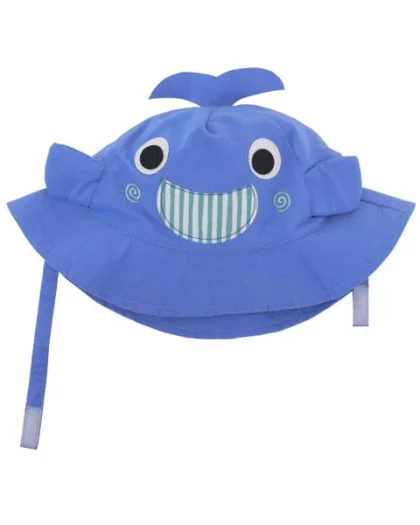 cappellino estivo per bambini a forma di foca del marchio zoocchini