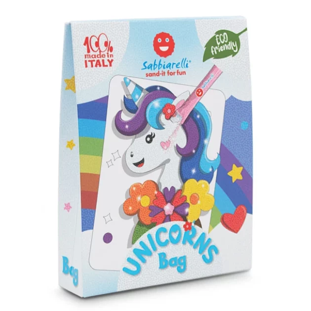 Bag a tema unicorni del gioco sabbiarelli