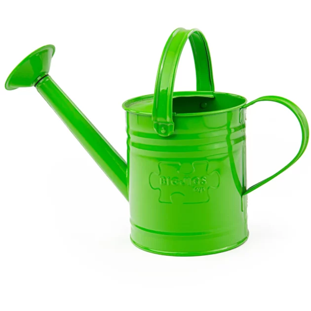 annaffiatoio per bambini per giardinaggio di colore verde