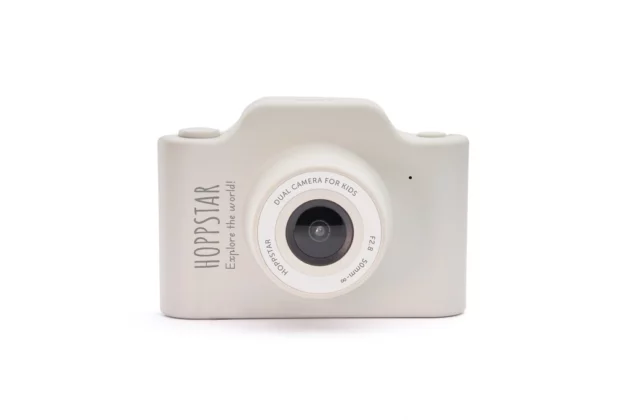 fronte macchina fotografica per bambini Hoppstar di colore bianco