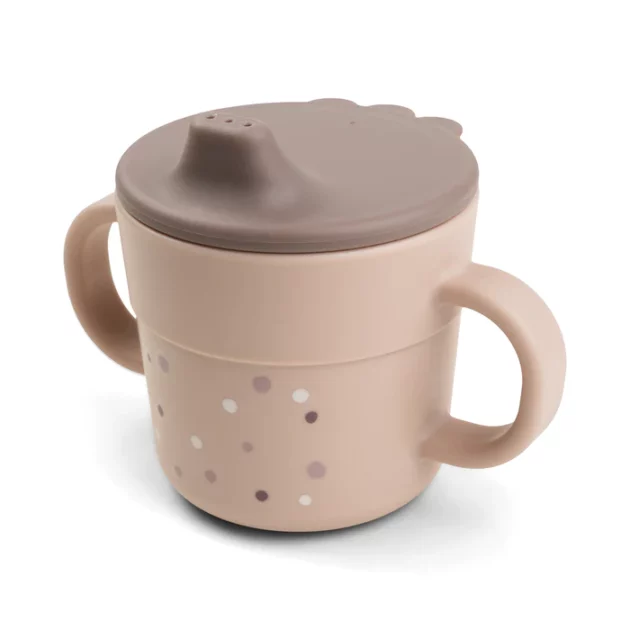 tazza per bambini con beccuccio rosa