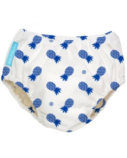 costume contenitivo per bambini con ananas blu