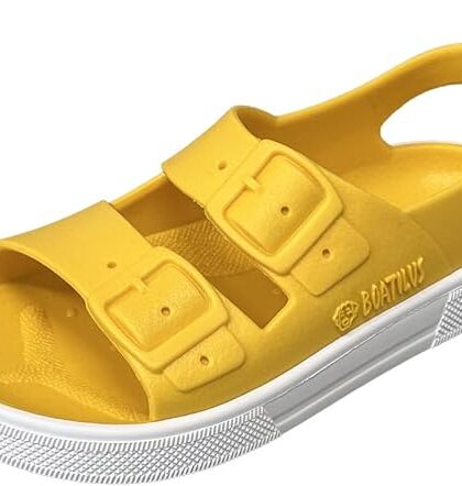 sandali per il mare di colore giallo