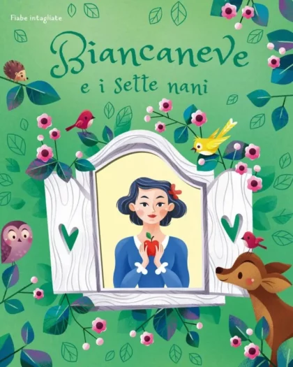 libro per bambini di Sassi Editore dal titolo Biancaneve e i 7 nani