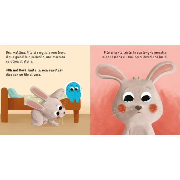 Pito il leprotto. Che tristezza! - Libro per bambini- Sassi Editore - immagine 3