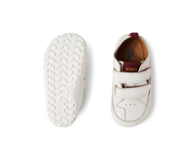 Bobux Step Up Dawn Barefoot White - Scarpe Primi Passi in Pelle - immagine 4
