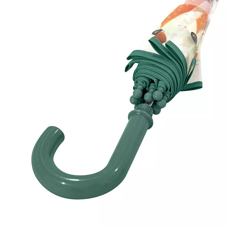 Ombrello trasparente per bambini - Volpe Crunchy - immagine 5