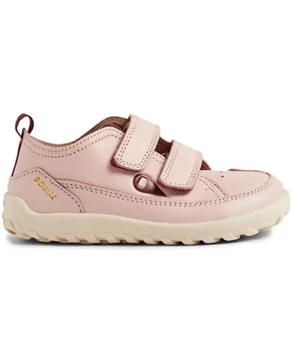 Scarpa bobux step up alpha down di colore rosa, Scarpa primi passi in pelle per bambini
