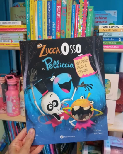 libro zucca osso e pelliccia, libro illustrato per bambini nomos editore