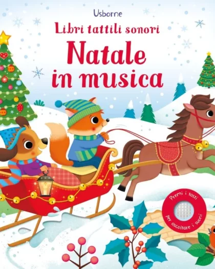 libro sonoro per bambini con musiche di natale