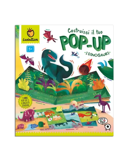 crea il tuo pop up tema dinosauri di Ludattica