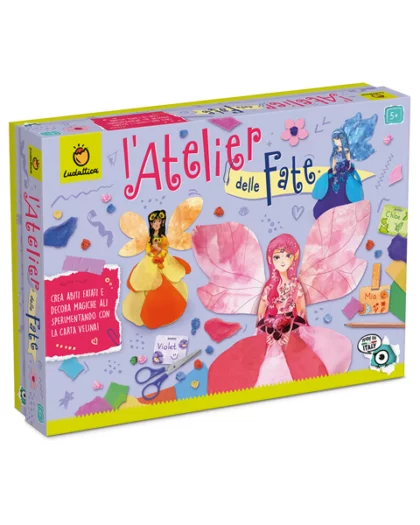 kit creativo per bambini età 5+ . L'atelier delle fate di ludattica