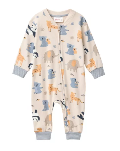 Tutina in puro cotone bio - Safari