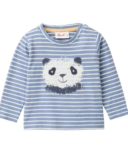 Maglietta manica lunga cotone bio - Panda