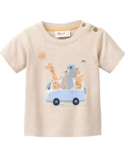 T-Shirt in Cotone Biologico - Safari