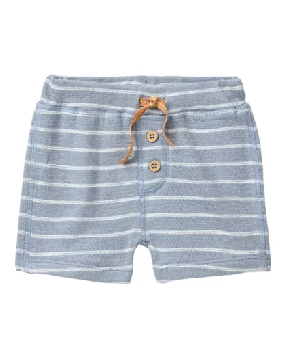 Shorts in puro Cotone Biologico - Righe