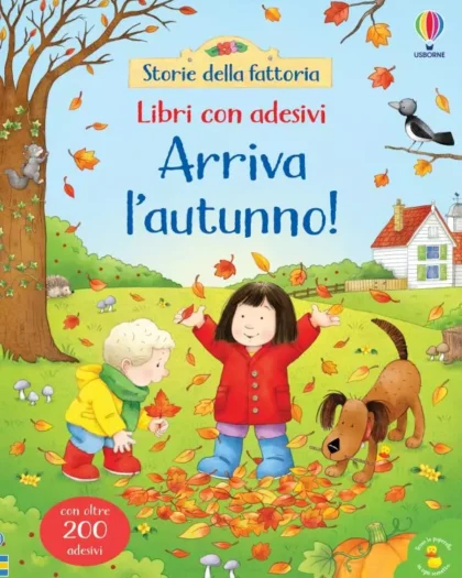 Scopri il libro Arriva l'autunno! - Usborne! Un libro con adesivi per festeggiare assieme a Carlo e Maria l'arrivo dell'autunno alla Fattoria del Melo. Dai boschi dorati alle giornate di pioggia e alla notte di Halloween, tante scenette da decorare con gli adesivi inclusi. Acquista ora Arriva l'autunno! - Usborne!