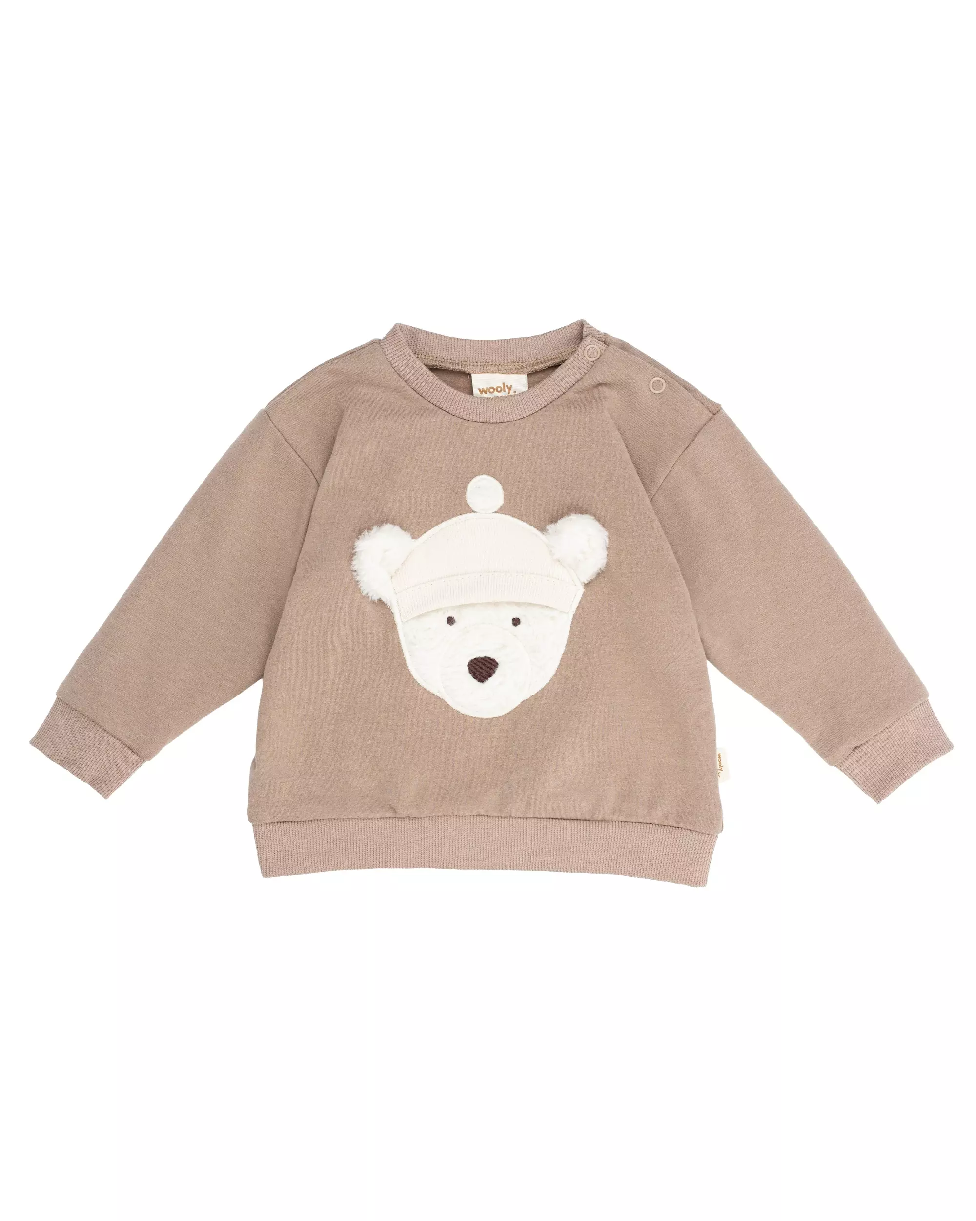 Wooly Organic - Maglione Orsetto in Cotone Biologico GOTS