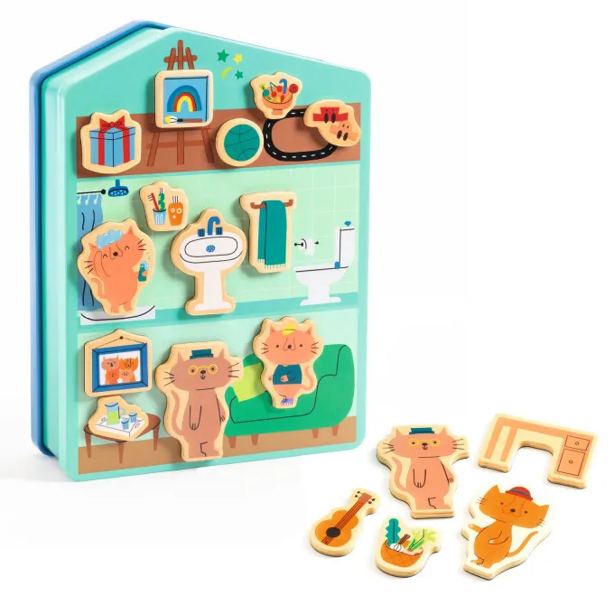 Djeco - Gioco Magnetico Inzehouse - immagine 2